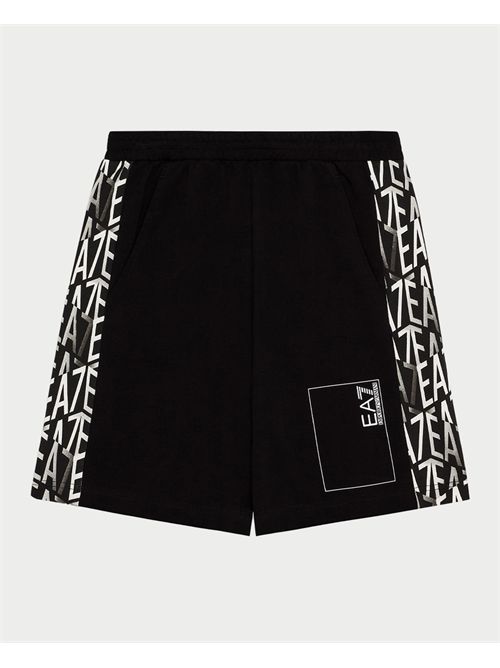 Bermuda bambini EA7 con fasce logate EMPORIO ARMANI EA7 | 7B000077-AF10380UC001